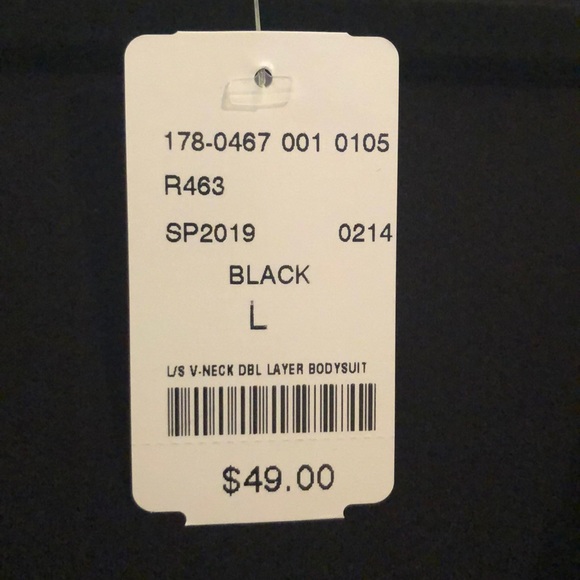 Long sleeve black body suit - Picture 7 of 7